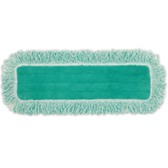 HYGEN™ 18 IN Microfiber Dust Pad, Fringe, Green